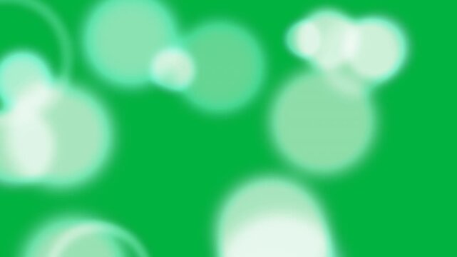 Offscreen emitter launching glowing orbs merging forming cluster then vacating transparent canvas