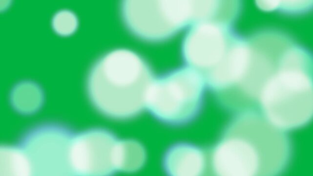 Orbs entering from corners, glowing, colliding and merging to show clustering on transparent field