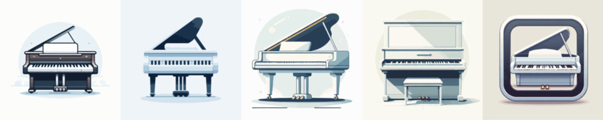 Vector of a piano © FirdianKrisna