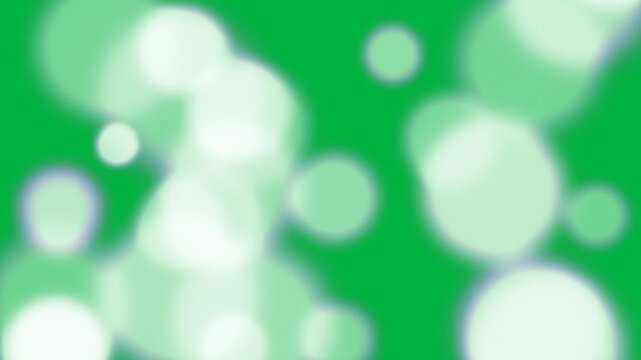 Orbs entering from edges drifting and merging into luminous blobs over transparent backdrop