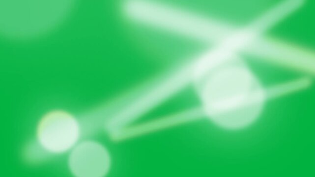 Two glowing tubes entering from top-right sweeping lower-left, blooming revealing transparent logo