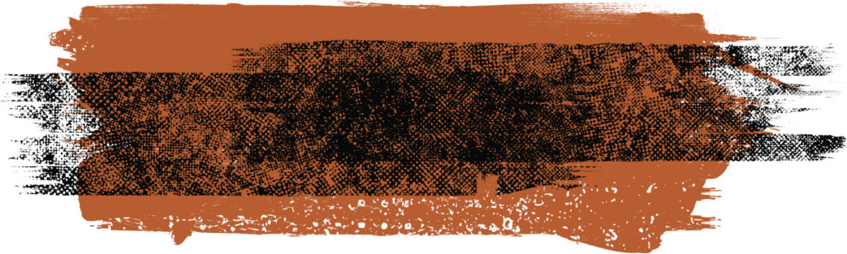 Glitch distorted grunge layer . Noise destroyed texture . Trendy defect error shapes . Overlay grunge texture . Distressed effect .Vector shapes with a halftone dots screen print texture.
