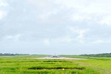 Fototapeta premium 【宮古島】下地島空港/【Miyako Island】 Shimojishima Airport