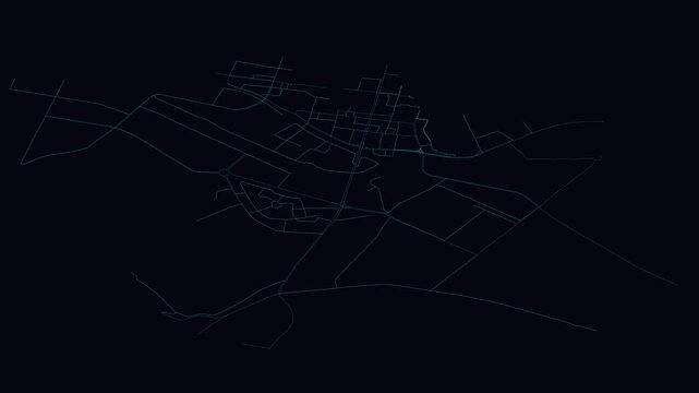 Liaoyuan, China, City Infrastructure Expansion Animation, Urban Visualization Technology