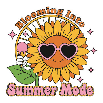 Blooming Into Summer Sunflower Design