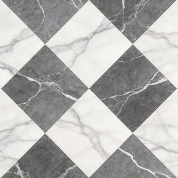 Marble Tile Floor Pattern