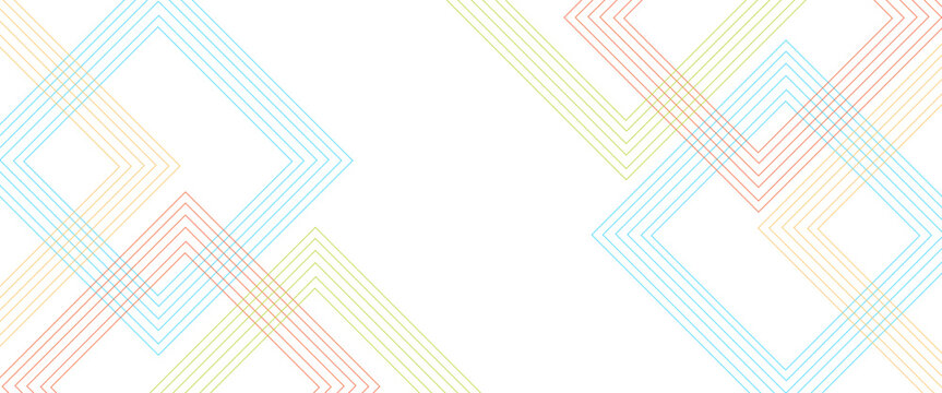 Vector abstract colorful geometric square shape background Design