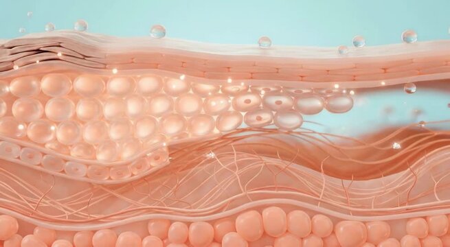 Understanding skin barrier function in human skin visual insights science educational content close-up health