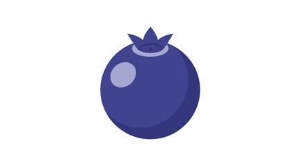 Obraz premium blueberry illustration with white background high quality professional