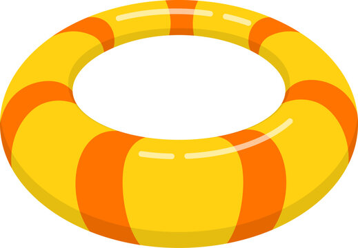 Inflatable Swim Ring Pool Float for Summer