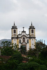 Obraz premium Church, Ouro Preto, Minas Gerais, Brazil