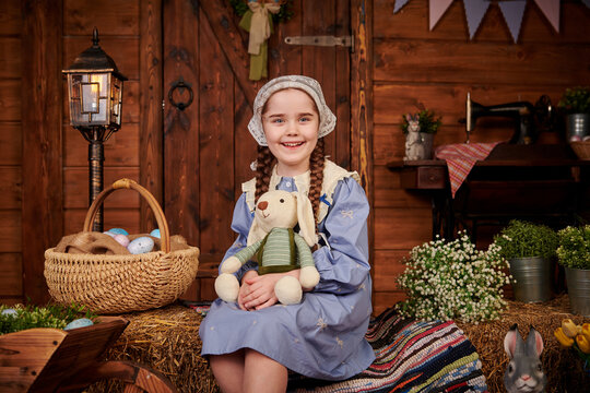 Vintage Easter Doll