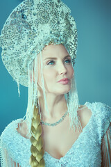 Naklejka premium Frozen Gaze Princess