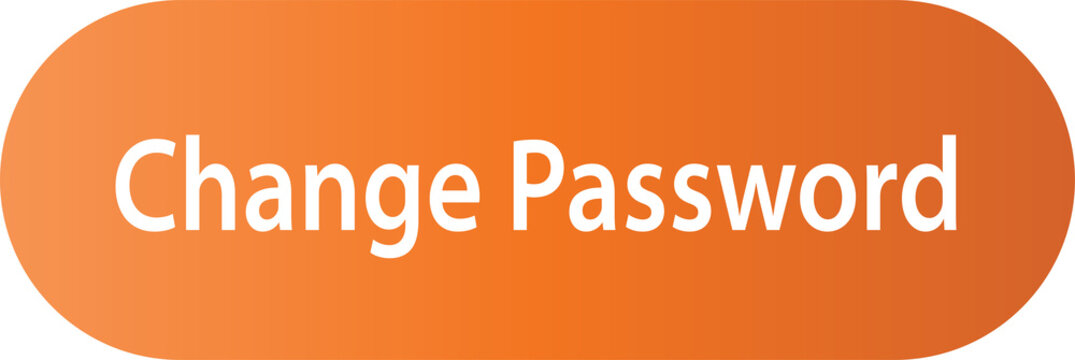 change password button icon isolated on transparent background