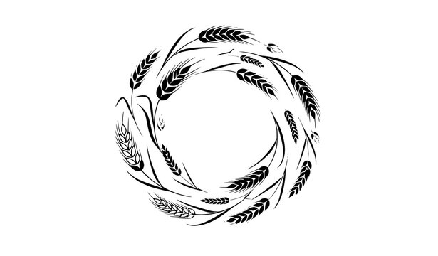 vector illustration of a black and white baseball cap