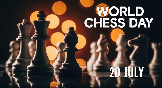 World chess day celebration a strategic game of kings and queens