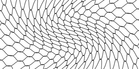 Mesh texture for fishing net. Seamless pattern for sportswear or soccer goal, volleyball net, basketball hoop, hockey, athletics. Abstract, sport, modern mesh background. © faster