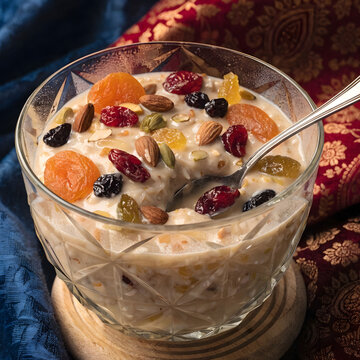 khir or kheer payasam also known as sheer khurma