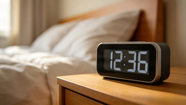 Large-number alarm clock