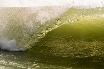 ocean art in the sunset © Aperezer
