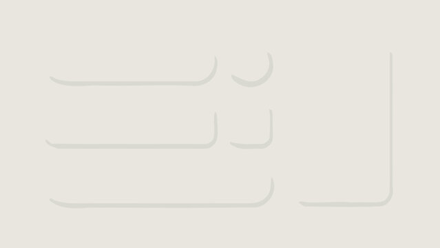 Minimalist Neumorphic UI Elements on Soft Neutral Background