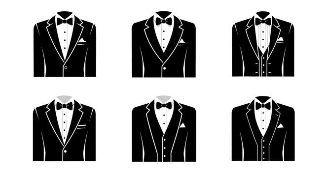 Elegant Tuxedo Styles Collection: Classic Formal Menswear Icons