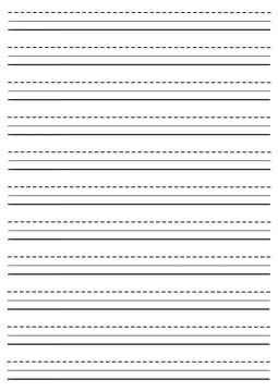 Black writing lines.