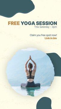 Social Media Story Free Session Calm Design (Variable Font)