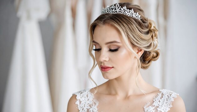 Bride with Tiara.