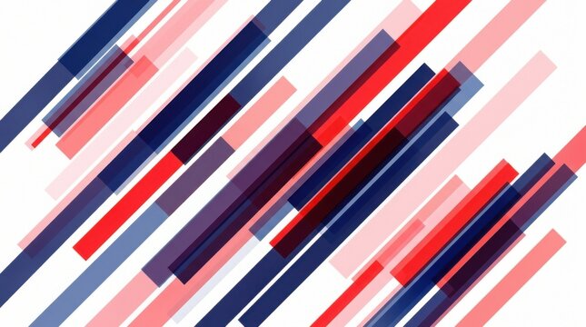 Modern Geometric Pattern with Overlapping Colored Lines