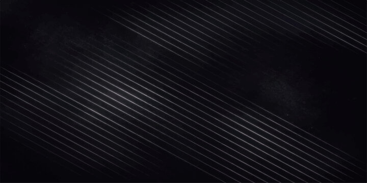 Abstract black and white background featuring a dark carbon fiber texture and metallic steel grid pattern for an industrial technology wallpaper design