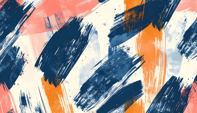 Brush Stroke Pattern.