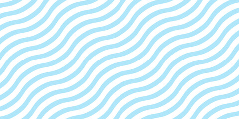 Seamless geometric wave pattern. Japanese and Chinese inspired water vector background. Isolated vector illustrations © roni