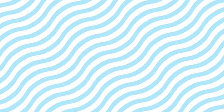 Seamless geometric wave pattern. Japanese and Chinese inspired water vector background. Isolated vector illustrations