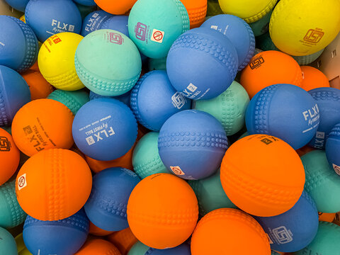 DECATHLON Cricket Ball, DECATHLON Tennis Ball, Soft Flexible ball, Lightweight ball, beginner cricket ball, rubber core cricket ball, cricket gears, Tennis gear, sports gear, decathlon FLX ball.