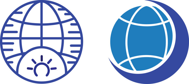 Academic Education Icon Set Featuring Creative Student Figures and Open Books for School, University, Library, and E-learning Platform Logo Designs