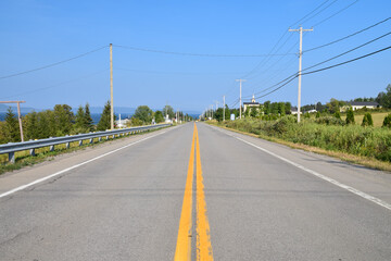 La Route 132 à Douglastown © Alexis BORG