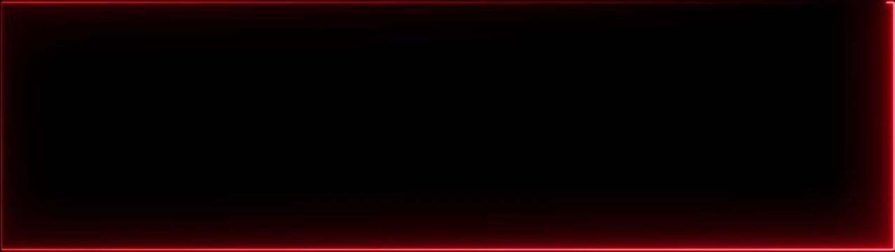 Rectangle frame icon animation. Glowing neon bordar frame display box round shape retro screen photo frame rotation seamless footage line.