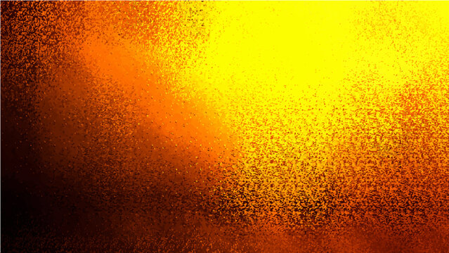 Abstract Vector Golden-Yellow abstract radiant light texture with illuminated illumination and bright glow.
