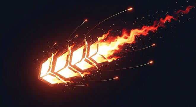Fireworks exploding in dark night sky.