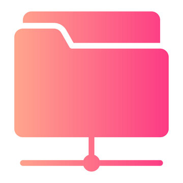 folder gradient icon