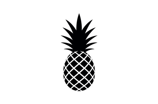 tropical fruit pineapple clipart