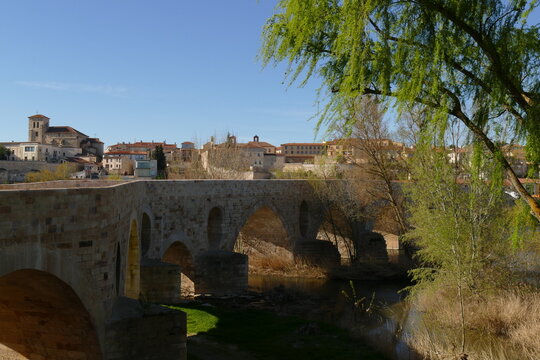 Ortsbild Zamora, am Duero.