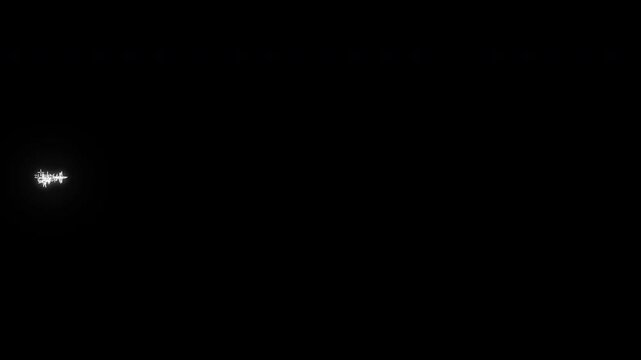 White glowing glitter particle trail with magic sparkles and twinkle stars, Magic sparkles, glitter line stars, shining sparkle motion for transparent and black screen, seamless 4K vedio
