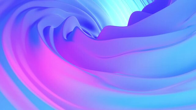 Abstract animated background simulating a liquid form