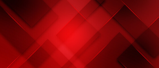 Obraz premium red modern design template element style for flyer, card, cover, brochure, or landing page