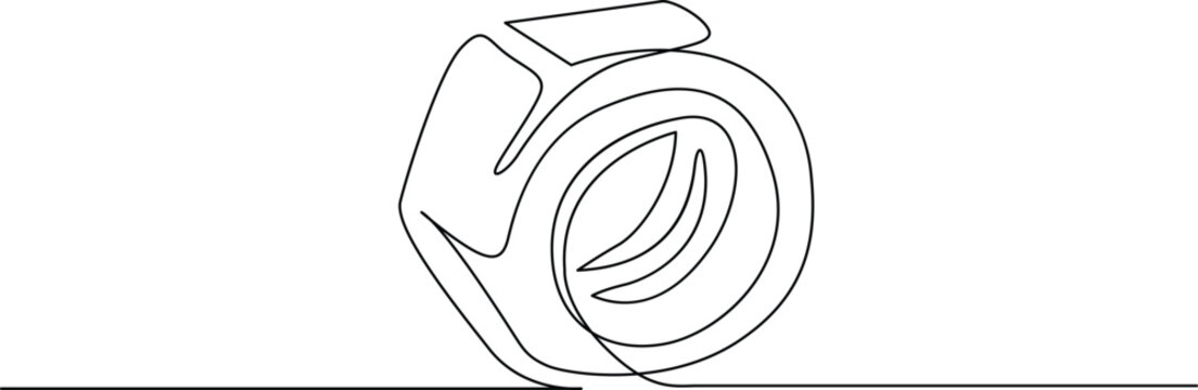 Isometric spring ring with arrow clip Vector