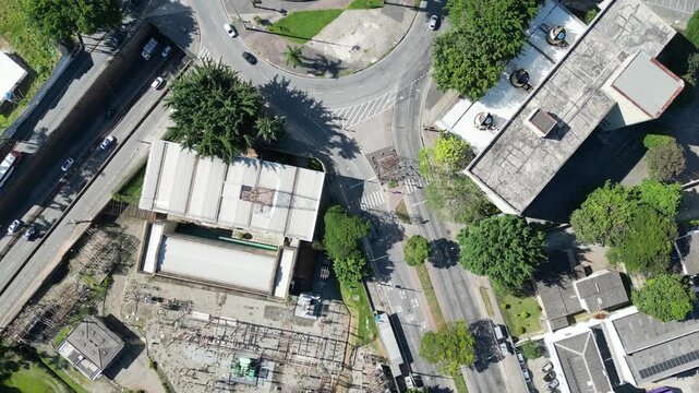Imagens Aereas de Cidade Industrial Contagem Pra&ccedil;a Central Cemig 