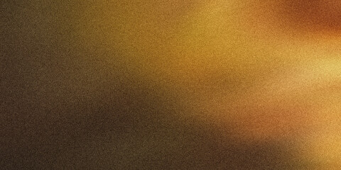Fototapeta premium Brown and yellow gradient background with texture