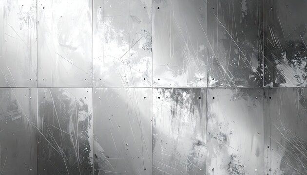 Abstract grayscale texture metallic surface with weathered appearance